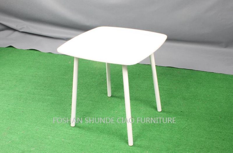 Leisure Garden Patio Aluminum Made Small Side Table Outdoor Furniture