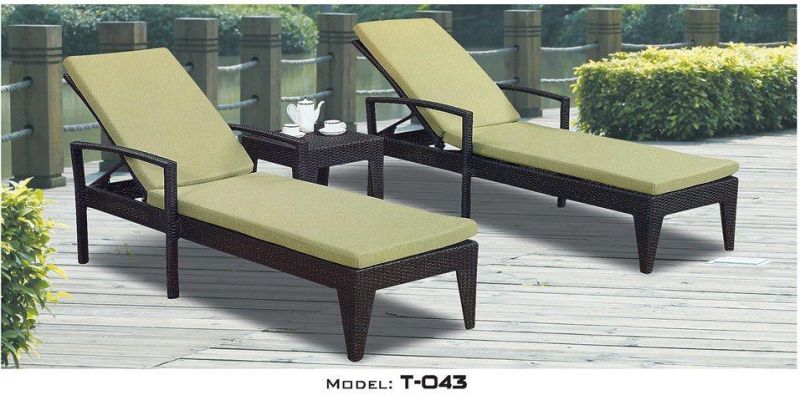 Swimming Pool Beach Furniture Outdoor Chaise Lounger Garden Chair Daybed