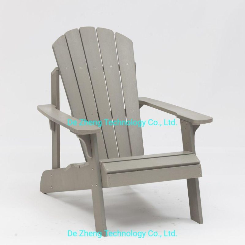 King Size Adirondack Chair Adult-Size Weather Resistant Lumber Back Support Polywood Chair