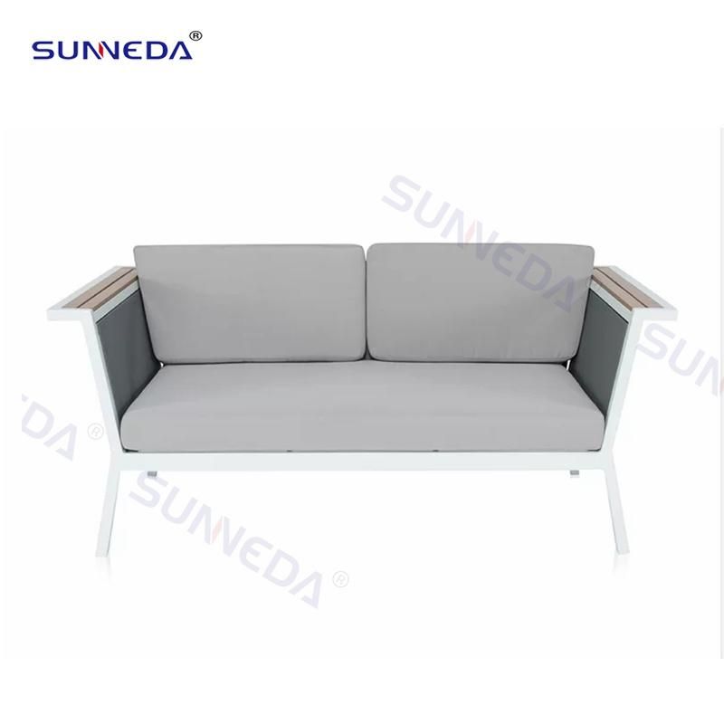 Outdoor Aluminum Frame Minimalism Portable High Quality Sofa Home Furniture