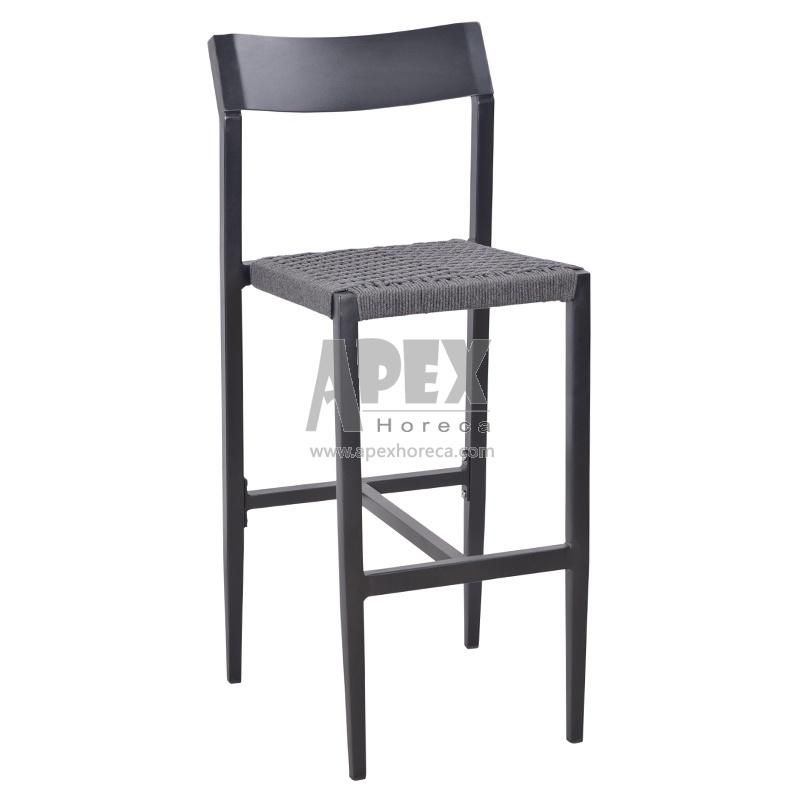 Multipurpose Hotsale Rope Seat Aluminium Leisure Dining Chair