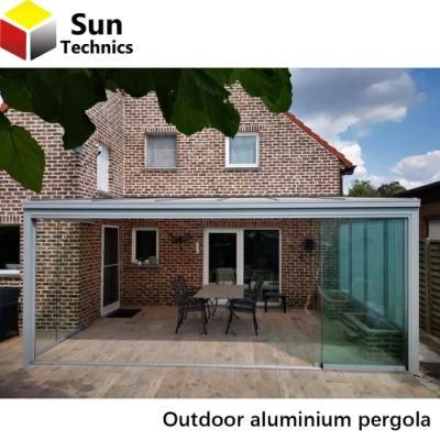 Modern Appearance Outdoor Pergola Sunshade Pergola Aluminum Profiles