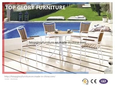 Outdoor Plastic Wood Aluminum Dining Sets (TG-1292)