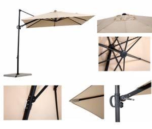 Aluminium Roma Hanging Umbrella 3*3m