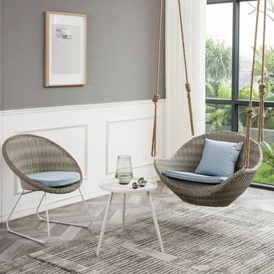Balcony Hanging Family Hanging Basket Rattan Chair Indoor Rocking Chair