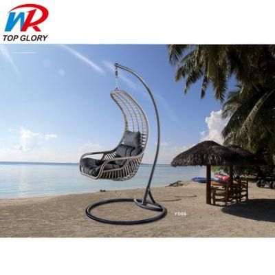 Casual Outdoor Garden Patio Hanging Rattan Wicker Single Swing Chair