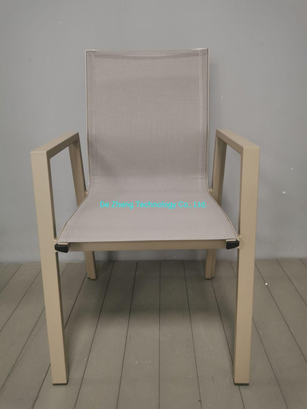 Factory Direct Sale Outdoor Dining Outdoor Bar Furniture Modern Garden Aluminium Furniture