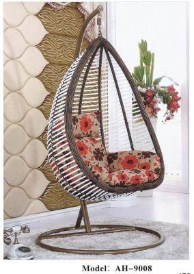 Egg Shaped High Quality Garden Swing Chair with Cushion for Sale