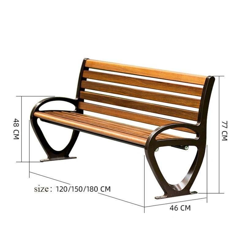 Outdoor Garden Bench, Public Park Chair