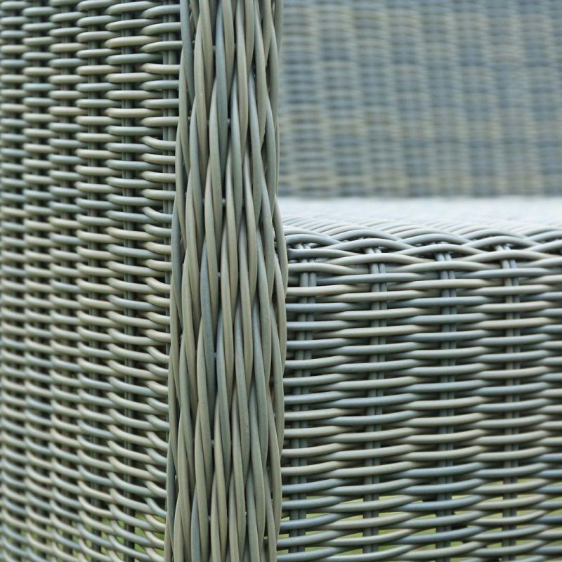 Home Outdoor Garden Sectional Furniture All Weather Aluminum Rattan Sofa