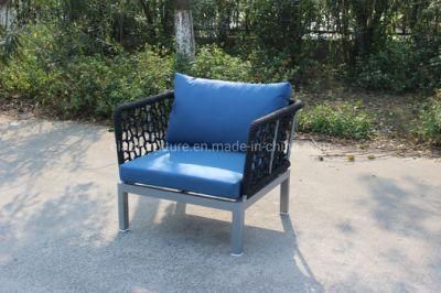 Aluminium Factory Custom Fashion Design Wicker Sofa Set