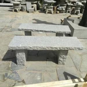 Garden Decor Outdoor Granite Polished Natural Surface Bench