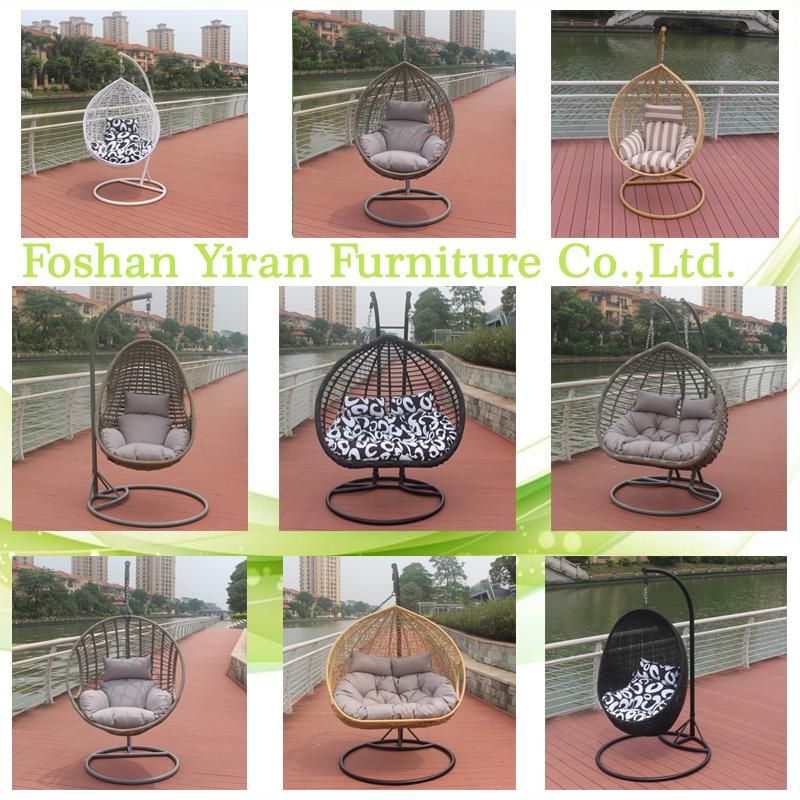 Garden Swinging Chair Water Drop Shaped Swing Chair Wicker Hanging Chair Egg