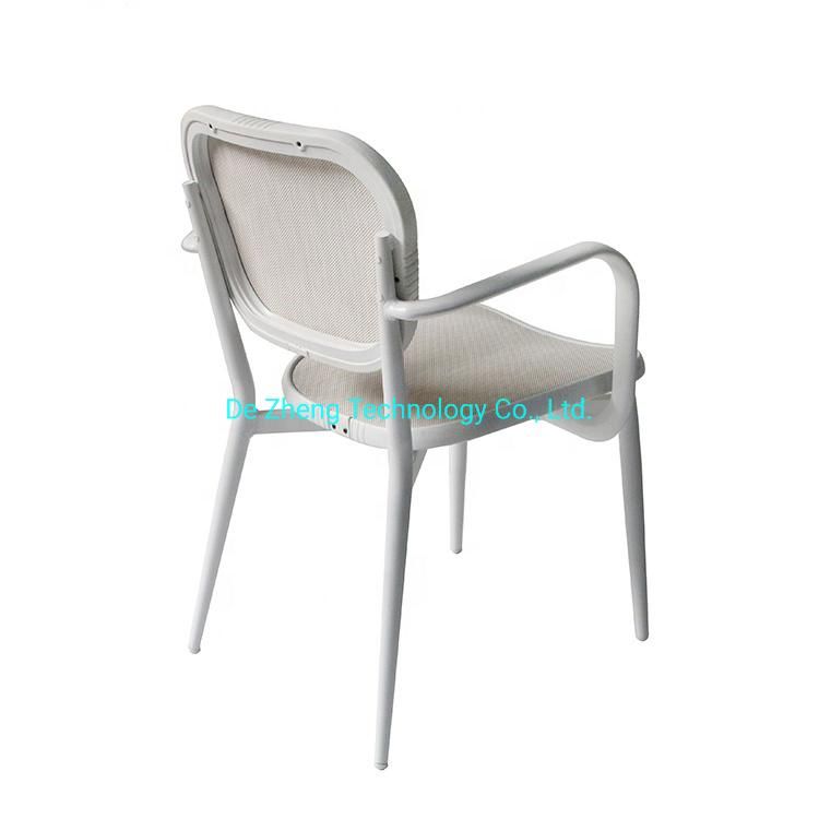 Stylish North Europe Ventilate Textilene Mesh Outdoor Bistro Garden Furniture