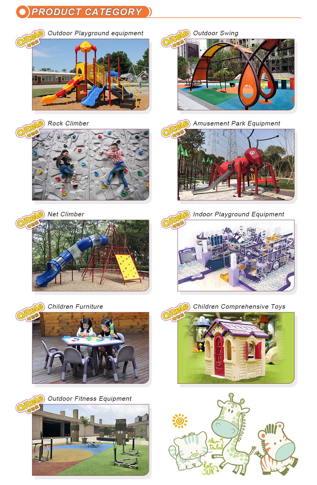 Outdoor Public Garden and Park Plastic Wood Bench (PAC-30201)