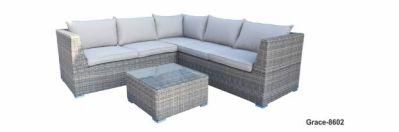 Outdoor Furniture Used on Rattan Leisure Outdoor Sofa Set