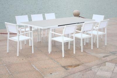 We Are Factory Room Garden Chairs Set Extensible Dining Table