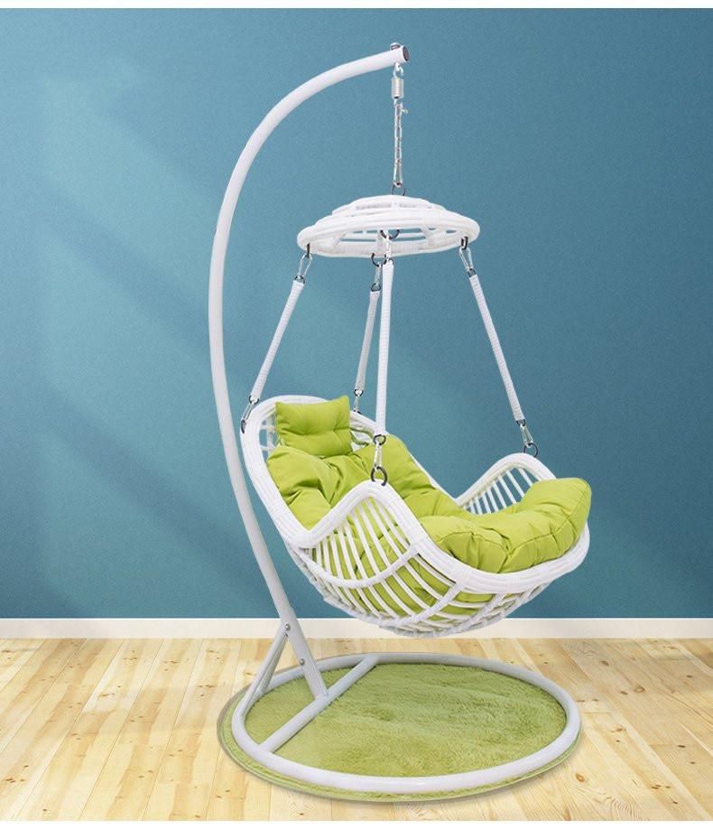 Fancy Outdoor Furniture Wicker Garden Hotel Rattan Hanging Swing Chair