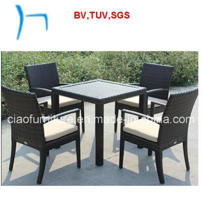 F- Outdoor Wicker Furniture Rattan Hotel Table and Chair (2107t+FC009