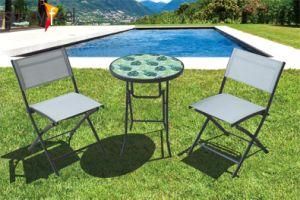 Outdoor Furniture Printed Folding Table Folding Chair