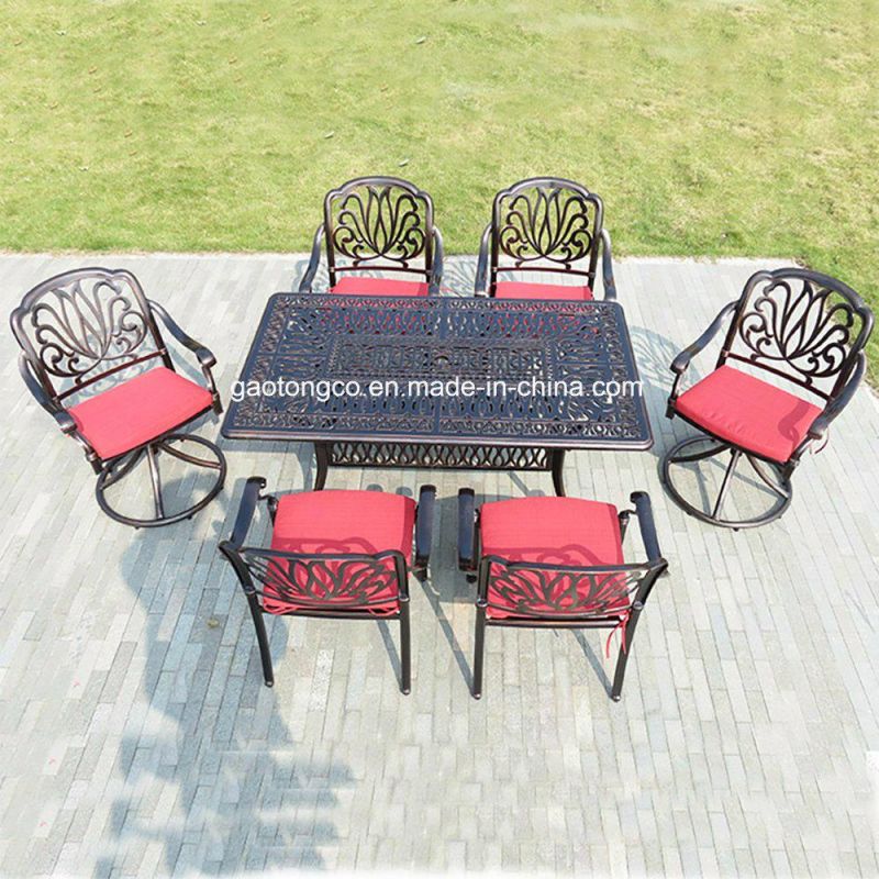 Outsunny 3 Piece Antique Style Outdoor Furniture Patio Bistro Dining Set in Black Color