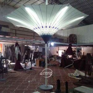 LED Light Tulip Umbrella Outdoor Decoration Umbrella