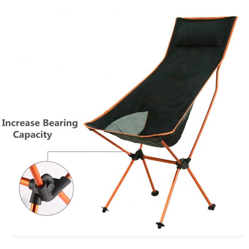 Folding Chair Ultralight Portable Fishing Beach Moon Chairs Camping Travel Picnic Tools Ultralight Folding Chair Esg15096
