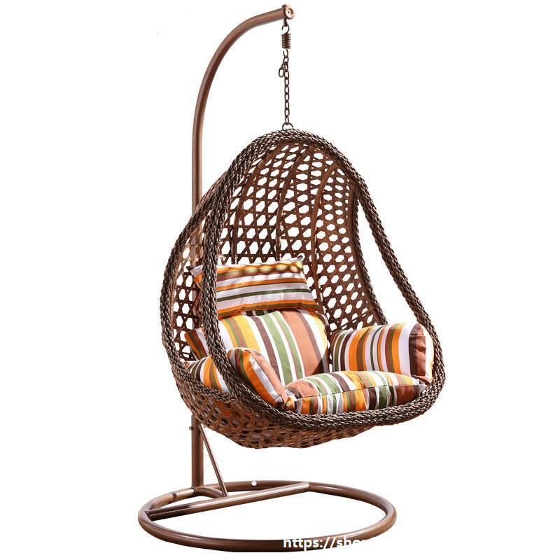 Premium Popular Customized Garden Indoor Hanging Wicker Egg Swing Chair