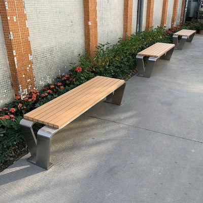 Composite Wood Outdoor Garden Patio Seating Bench/Chair