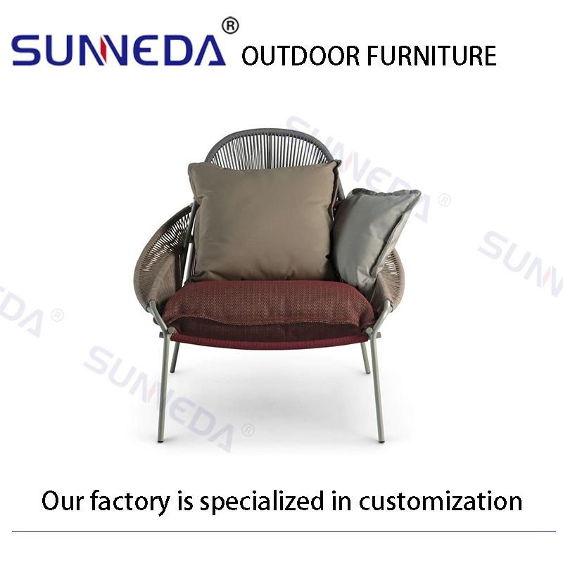 Home Furniture Modern Outdoor Chair Patio Terrace Fair Promotion Sofa