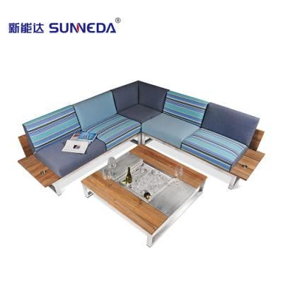 Home Outdoor Garden Furniture Sets Modern Design Aluminum Patio Sofa