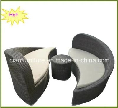 2016 Rattan Pation Furnitures Double Chaise Lounger (CF726L)