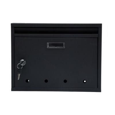 Hot Sale Metal Wall Mounted Mailboxes Galvanized Steel Mailboxes Residential Letter Boxes