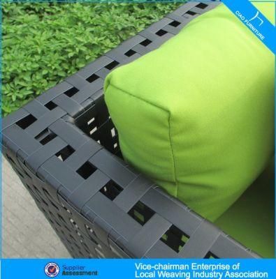 Turkish Style Garden Rattan Furniture L Shape Sofa