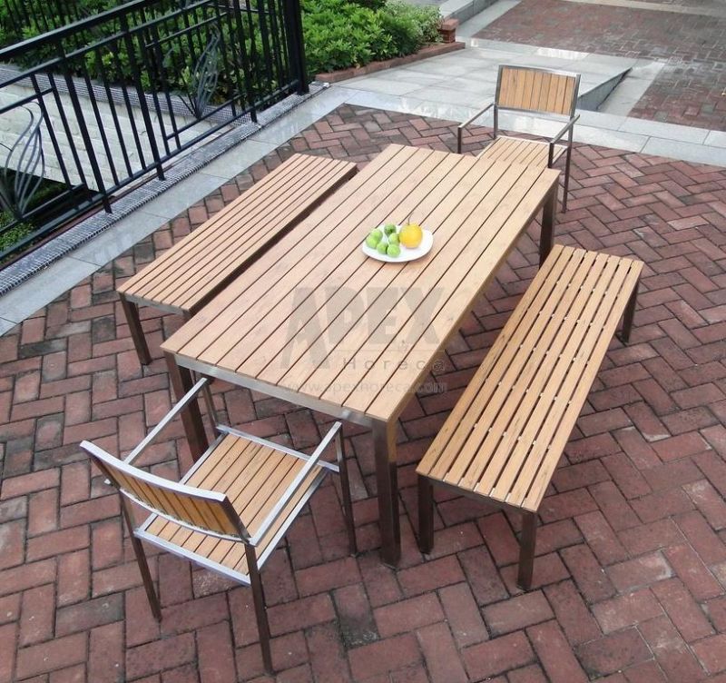 Polywood Picnic Exterior Outside Waterproof UV Resistant Catering Furniture