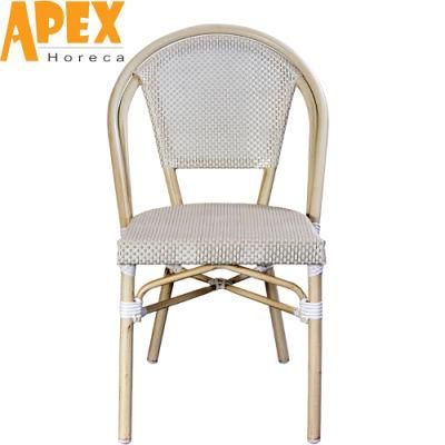 Outdoor Furniture Garden Balcony Aluminum Comfort Back Chair Cheap Wholesale