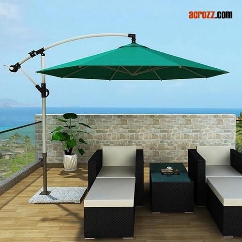 Factory Wholesale Outdoor Garden Aluminum Beach Parasol Sunshade Umbrella