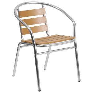 Aluminum Wood Chair