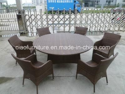 Garden Rattan Furniture Korean Dining Set
