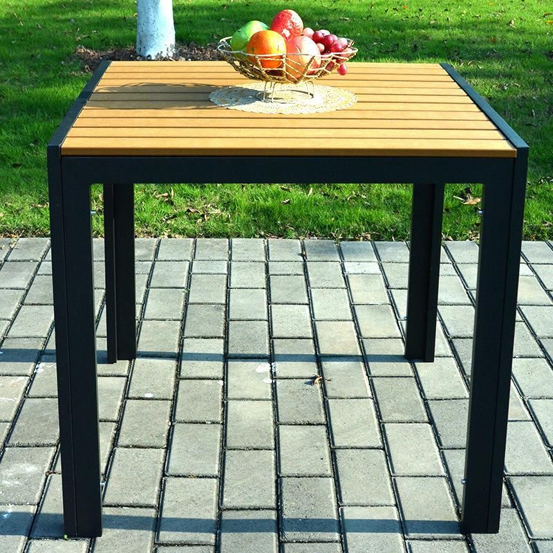 Popular 6 Seater Garden Outdoor Rattan Furniture Wicker Dining Set Table Chair
