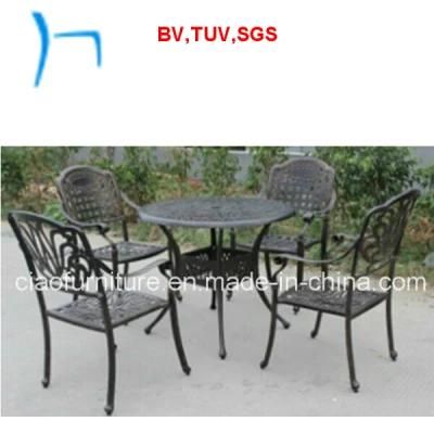 F- Outdoor Casting Aluminum Outdoor Table and Chair (CF1061t+CF1061c)