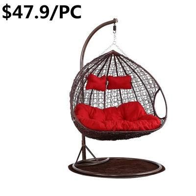 Excellent Outdoor Hanging Indoor Garden Patio Egg Rattan Swing Chair