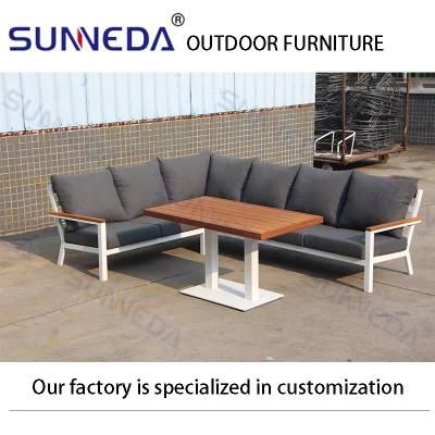 Garden Sets Aluminum Furniture Outdoor Chair Patio Sofa with Table