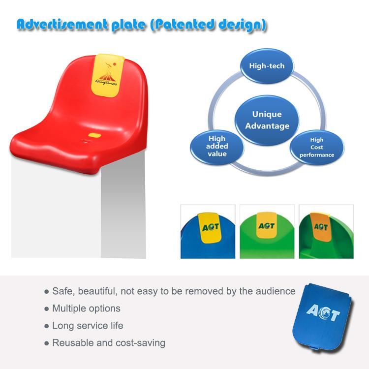 Wholesale Plastic Stadium Chair, Plastic Bucket Stadium Seat for Sale