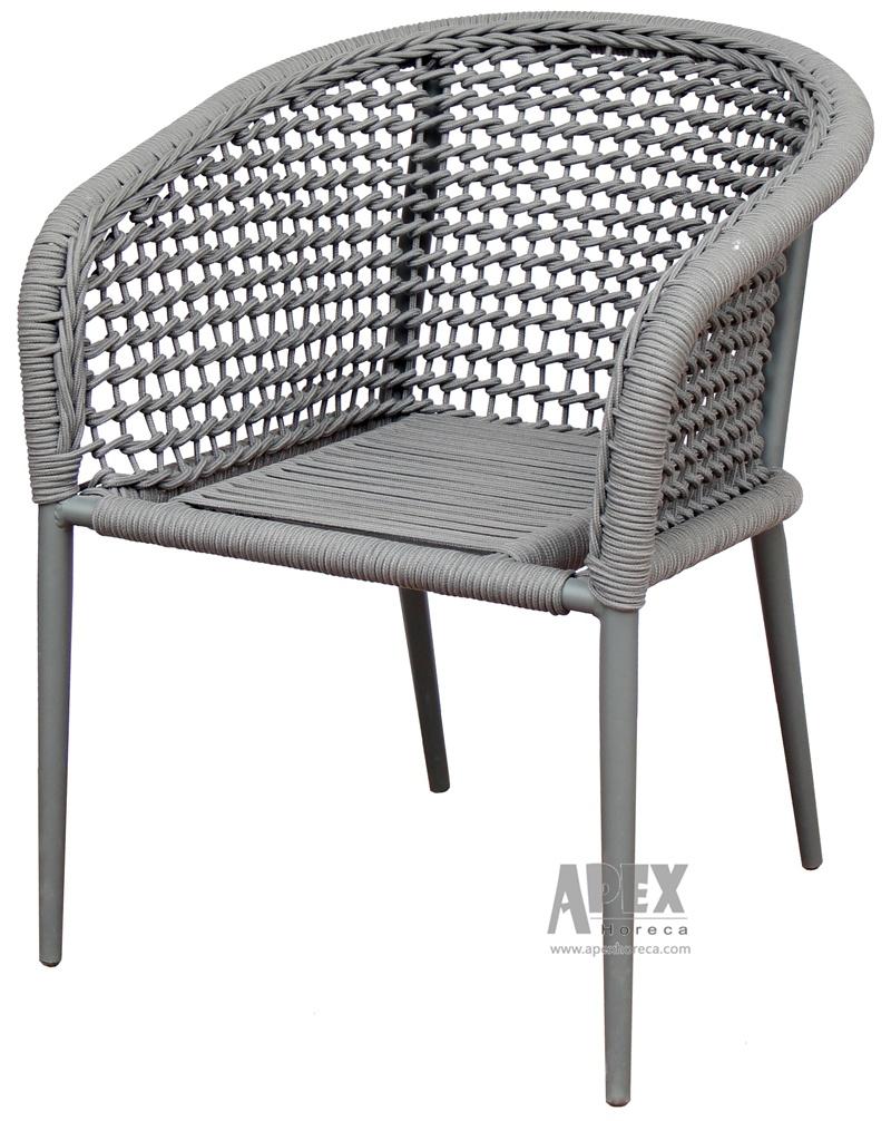 Restaurant Furniture Garden Patio Hotel Rope Wicker Chairs