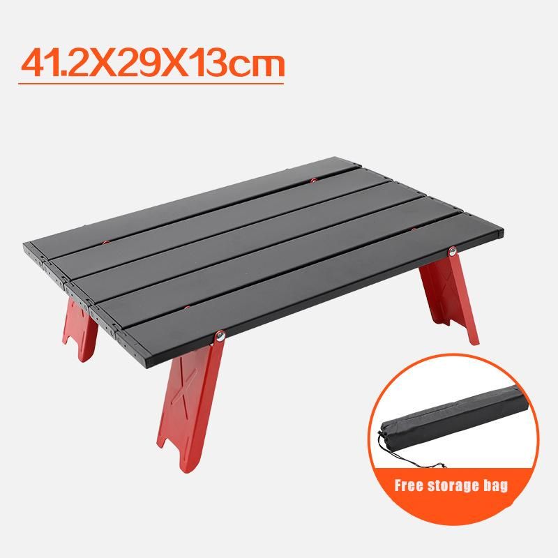 Portable Travel Table Aluminum Alloy Foldable Picnic Tables Outdoor Desk Barbecue Table Folding Camping Table