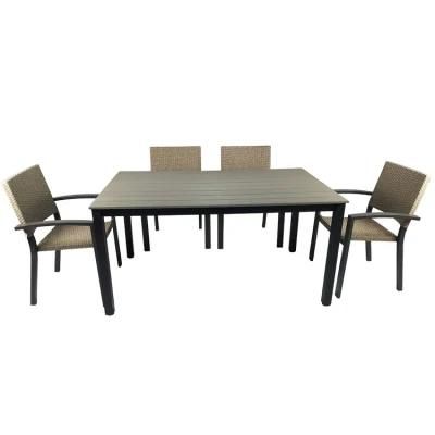 7 Piece Patio Dining Set Outdoor Polywood Dining Set Outdoor Outdoor Table Set