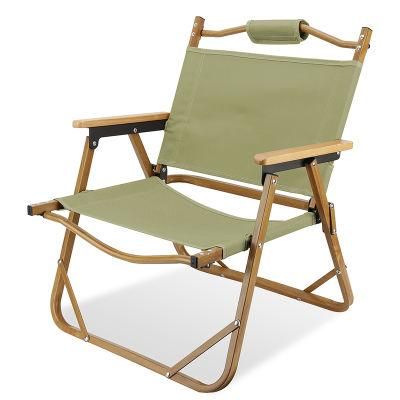 Logo Custom Light Weight Folding Chair Backrest Barbecue Fishing Camping Chair Manufacturers