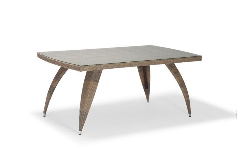 Outdoor Furniture with Tempered Glass Top