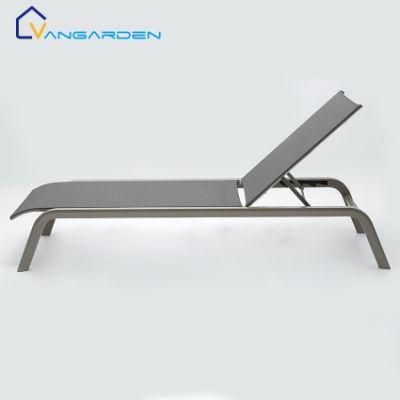 New Multifunctional Outdoor Chaise Loungers Portable Sun Deck Pool Lounger Chair Beach Use